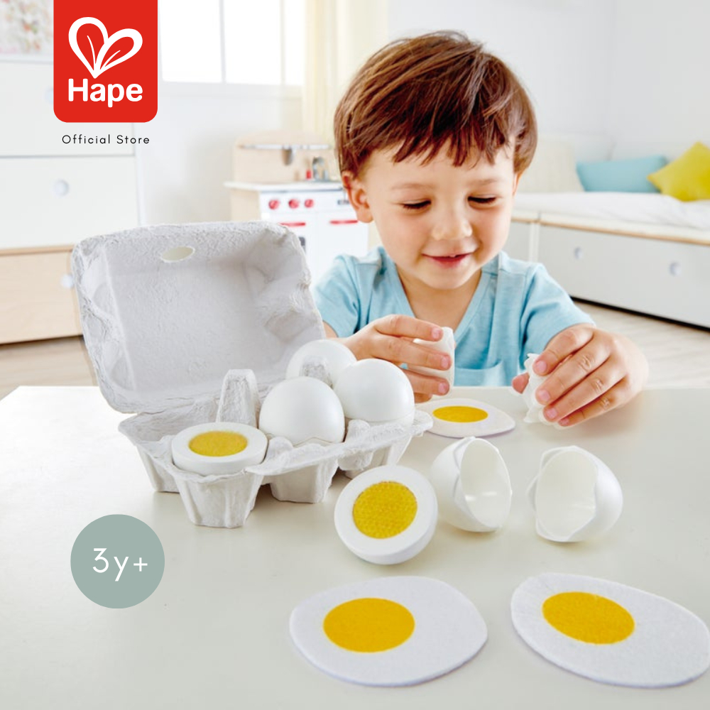 Hape - Egg Carton เซตไข่ 6 ฟอง 3Y+ รูปที่ 2