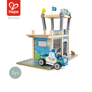 Hape - Metro Police Dept Playset        สถานีตำรวจ มีเสียงมีไฟ        3Y+ รูปที่ 6