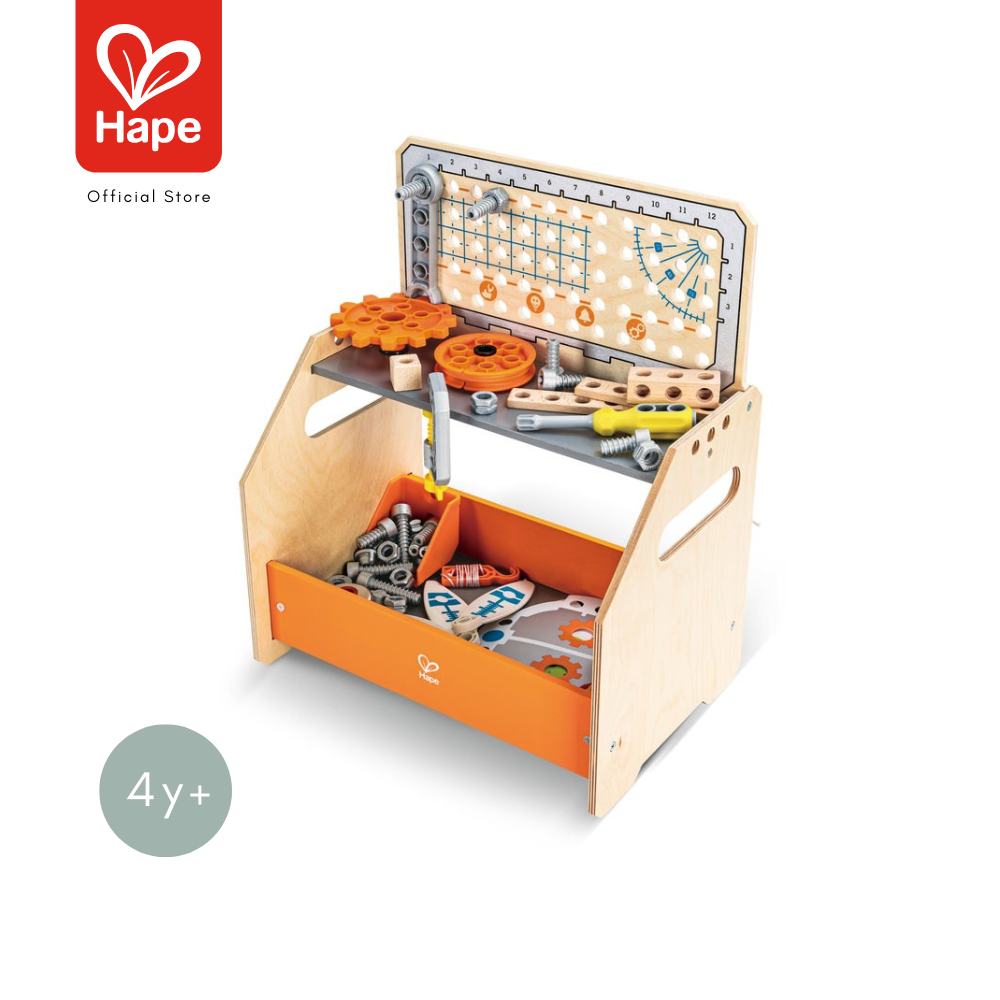 Hape - Discovery Scientific Work        โต๊ะนักประดิษฐ์วิทยาศาสตร์ (ขนาดเล็ก)        4Y+ รูปที่ 7