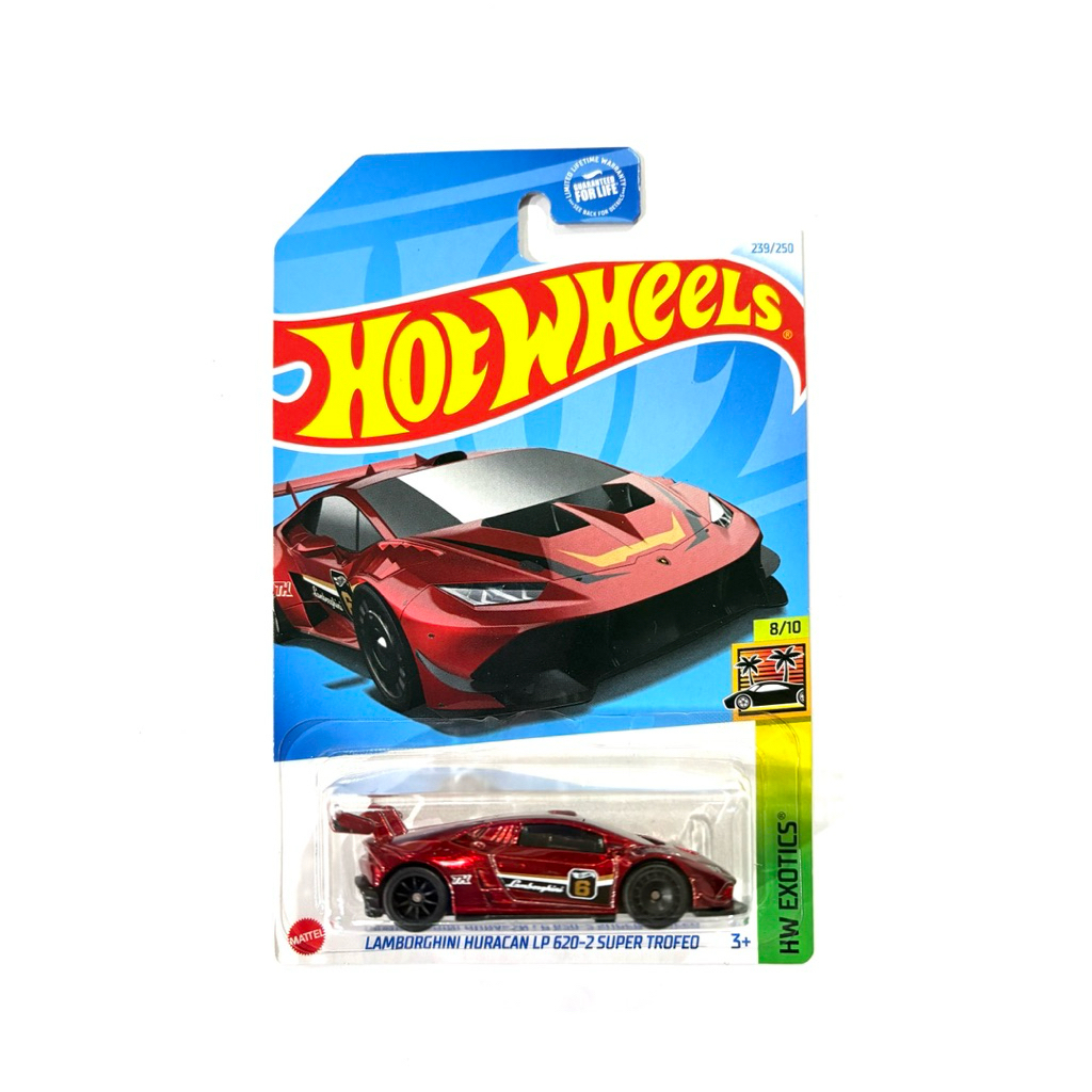 Hot Wheels | LAMBORGHINI HURACAN LP 620-2 SUPER TROFEO ~ SUPER TREASURE HUNT(STH) | 🇺🇸เป็นสินค้าแพคอ
