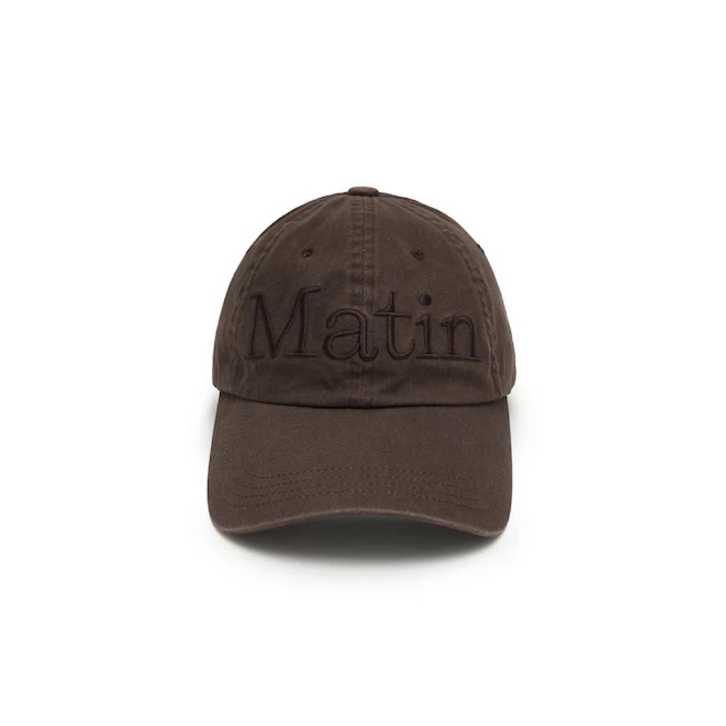 หมวก matin kim สีน้ำตาล