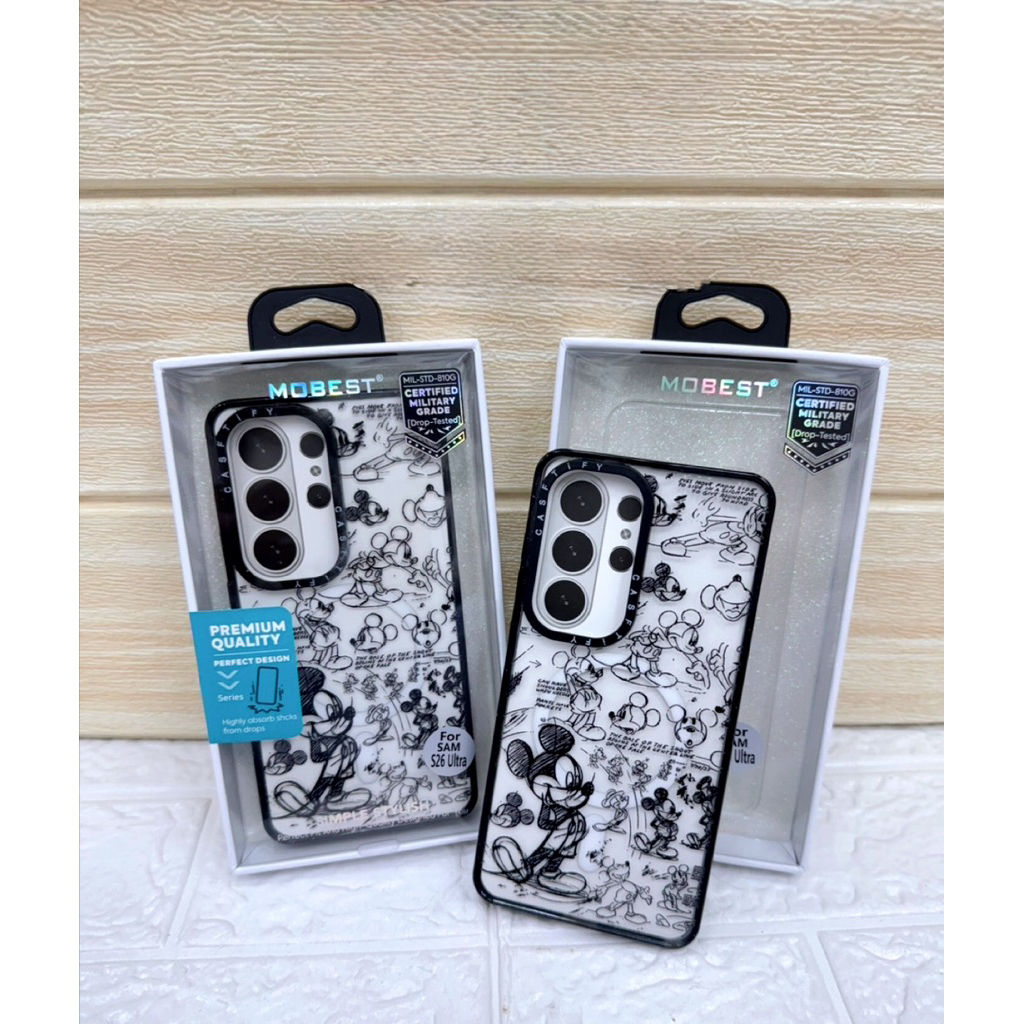 Mobest Case พิมพลายการ์ตูน รองรับ ชาร์จแม่เหล็ก สำหรับ S26 Ultra /S25 Ultra /S24 Ultra
