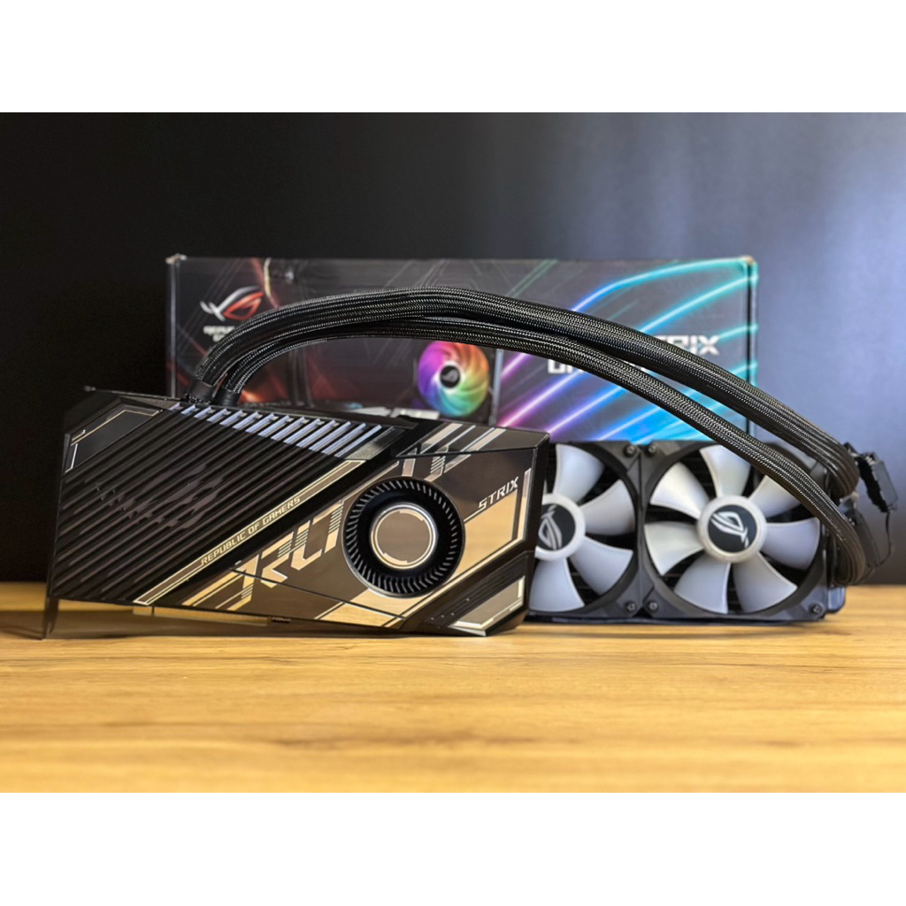 ASUS ROG STRIX LC RTX3080TI O12G GAMING - 12GB GDDR6Xมือ2 สภาพใหม่กริ๊บ