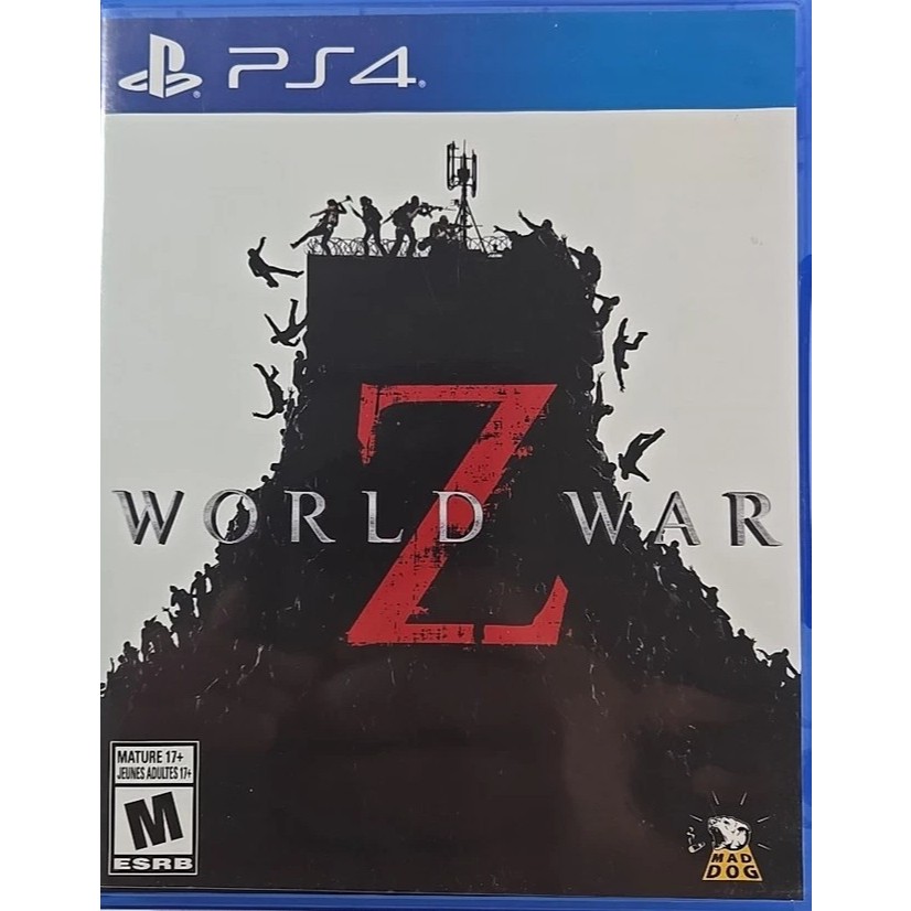 World War Z วิดีโอเกม PS4 โซนสหรัฐอเมริกา