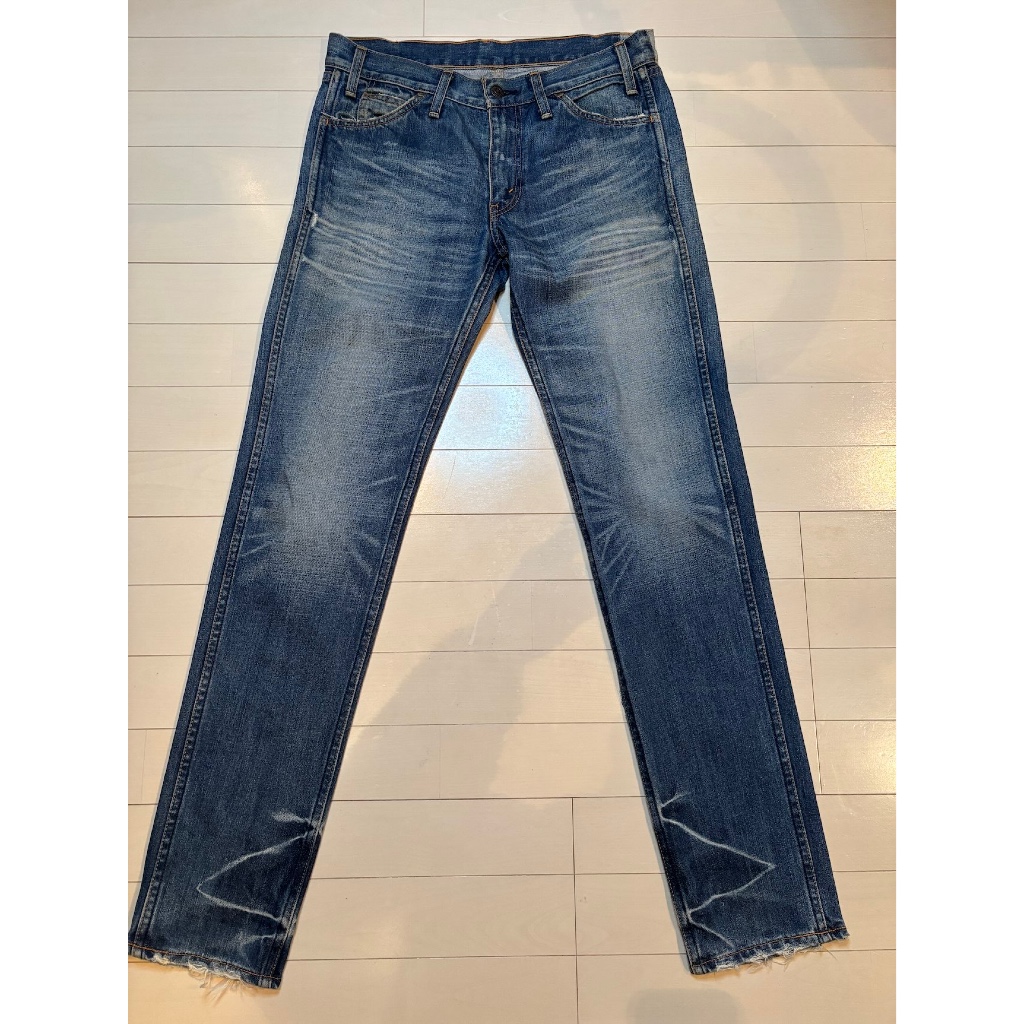 【MADE IN JAPAN】Levi's LVC 68606-0606 1960's Late Model Super Slim Orange Tab Big E