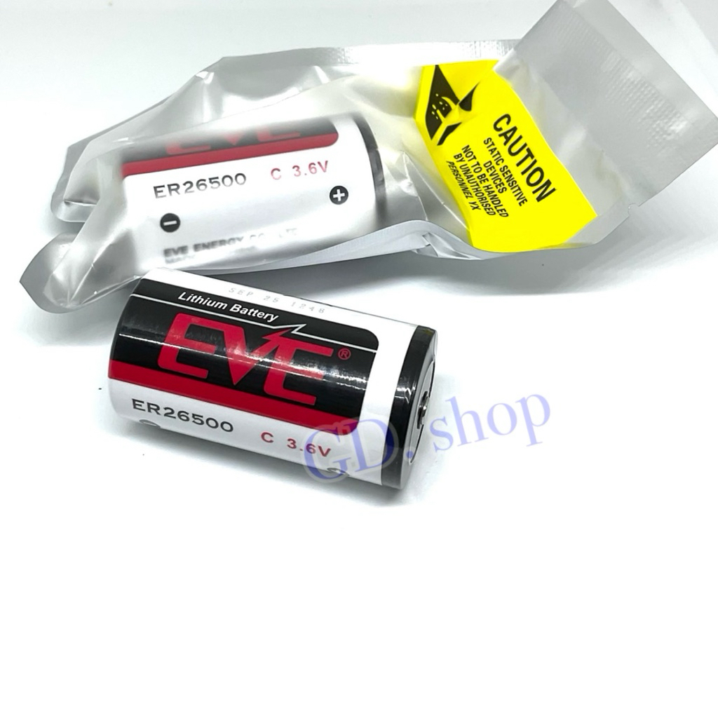ER26500 EVE Lithium Battery แบตเตอรี่ ลิเธียมไทโอนิลคลอไรด์ 3.6V 8.50Ah พร้อมส่ง