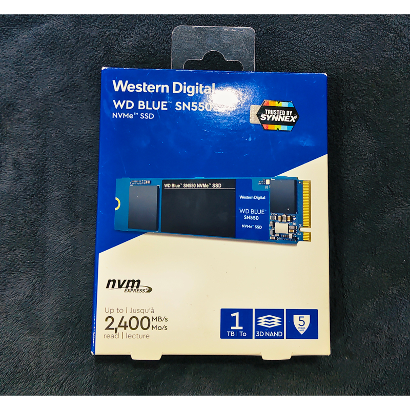 SSD WD BLUE SN550 PCIe/NVMe M.2 1TB (มือสอง)