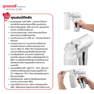 เครื่องดูดเสมหะแบบบีบมือ Yuwell รุ่น 7B-1 รับประกันศูนย์ไทย 1 ปี