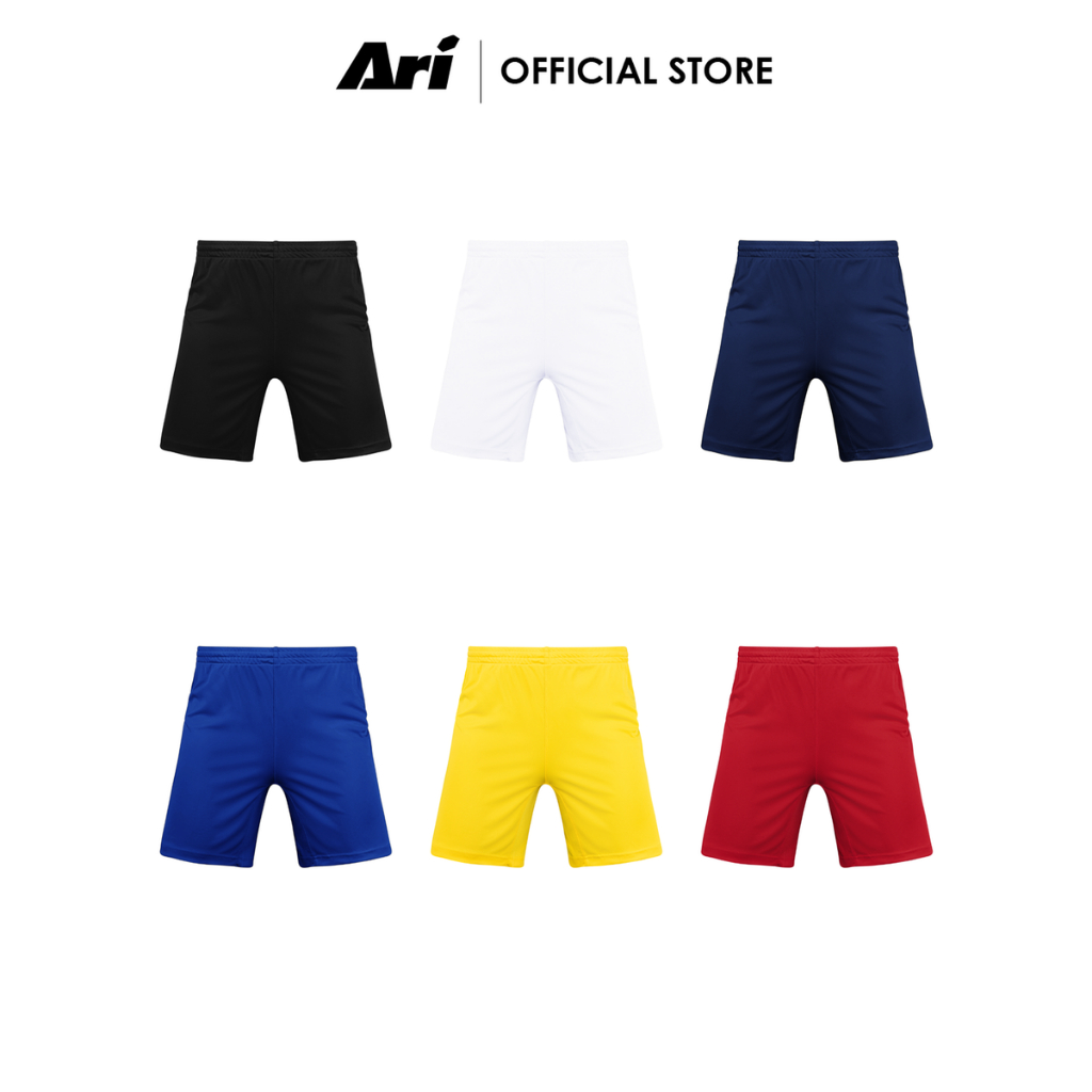 ARI ESSENTIAL TEAM SHORTS - กางเกงฟุตบอล อาริ สีดำ