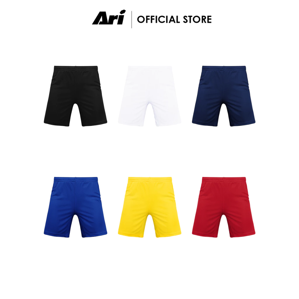 ARI ESSENTIAL TEAM SHORTS - กางเกงฟุตบอล อาริ สีดำ