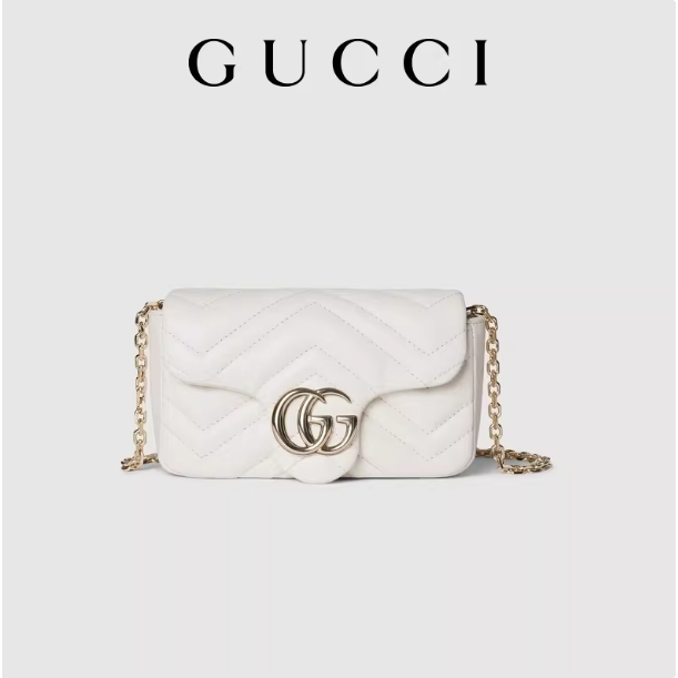 กระเป๋าสะพายข้างขนาดเล็ก GUCCI GG Marmont ซีรีส์