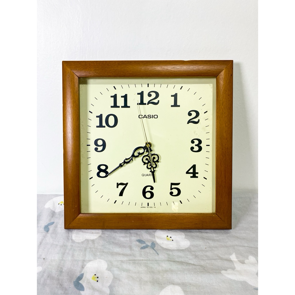 นาฬิกาแขวนผนัง CASIO วินเทจญี่ปุ่น