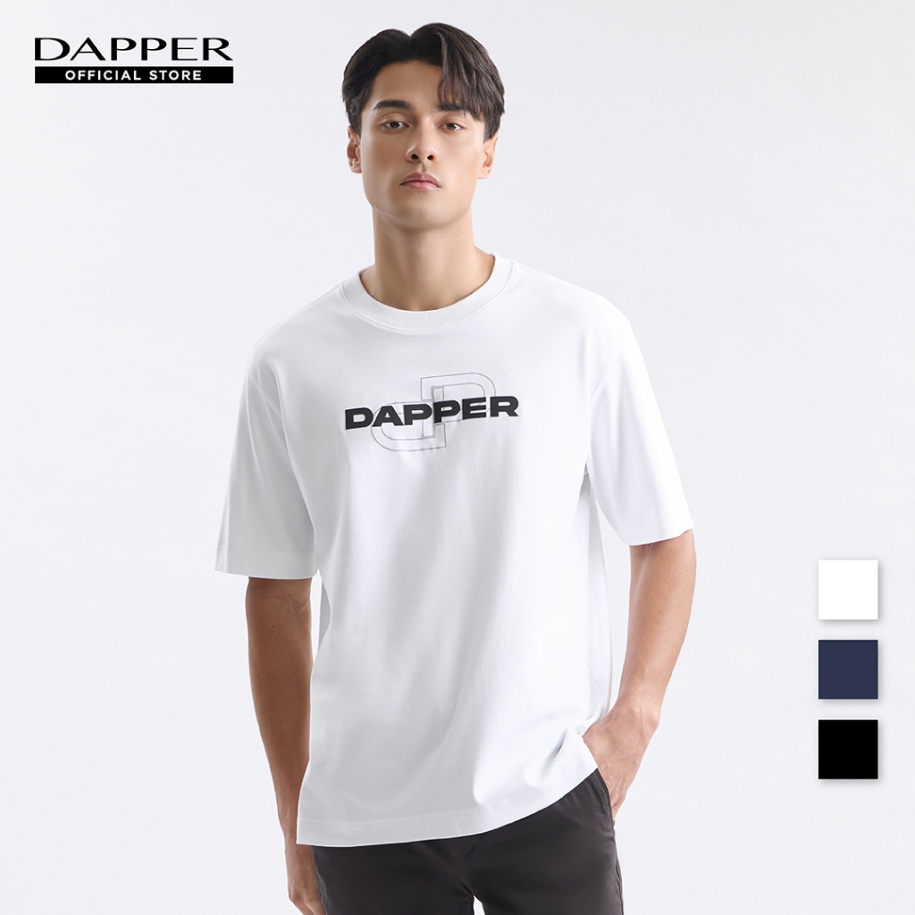DAPPER เสื้อยืด Overlay Logo Print มี 3 สี (KRB/822LS)