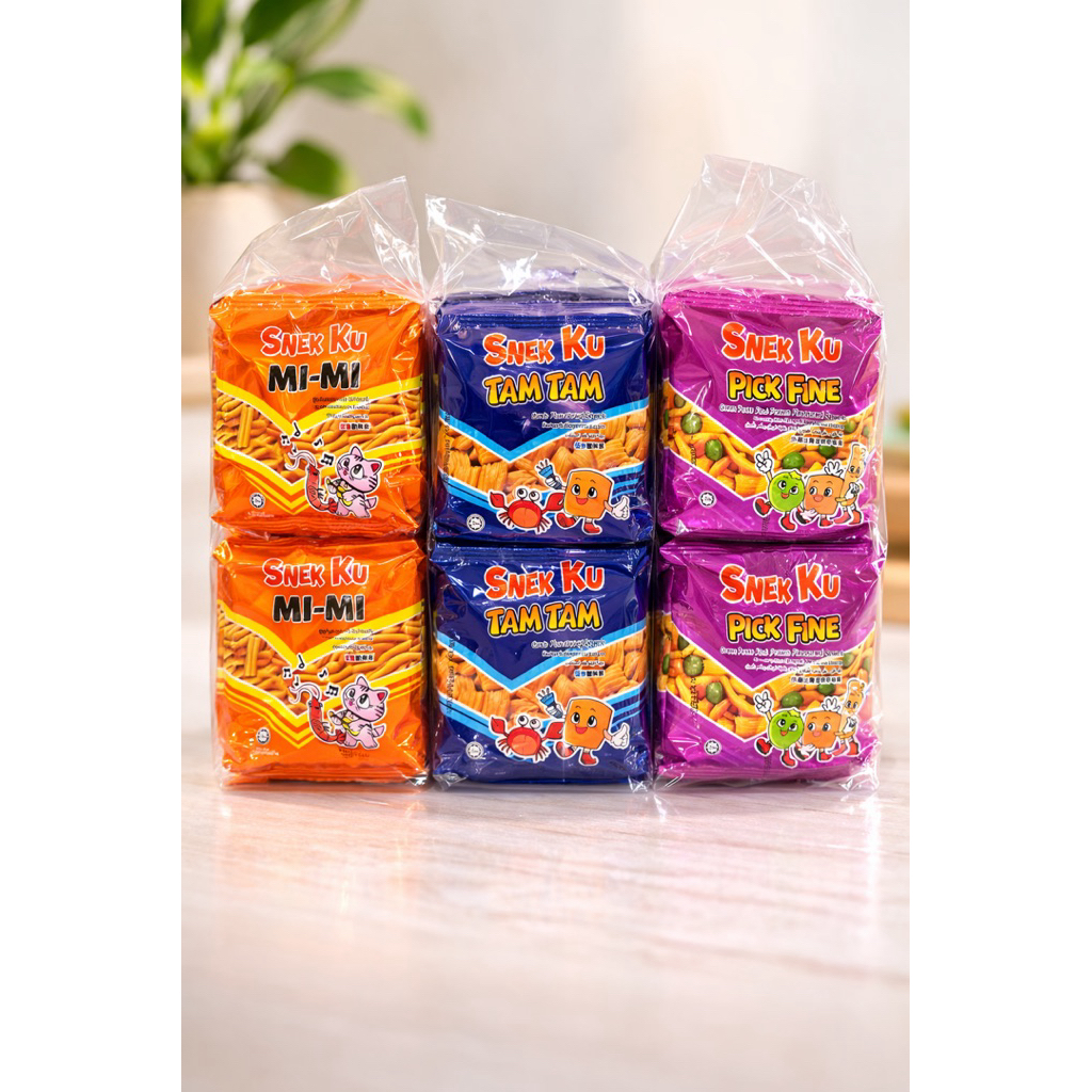 ขนมขาไก่มาเลย์ Pick Fine 1ถุงใหญ่ มี 50ห่อ มีฮาลาบ พร้อมส่ง แพคเกจใหม่