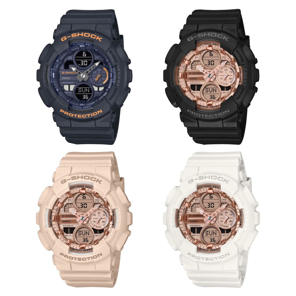 Casio G-Shock Mini รุ่น GMA-S140,GMA-S140PG(GMA-S140-2A2,GMA-S140-7A,GMA-S140PG-1A,GMA-S140PG-4A)