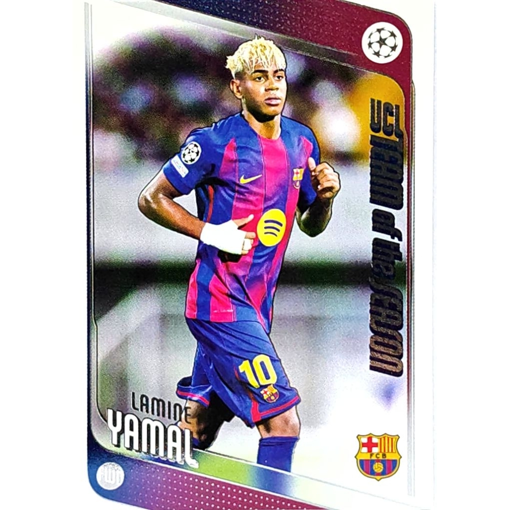 รวม Card Lamine Yamal จาก Topps และ Panini