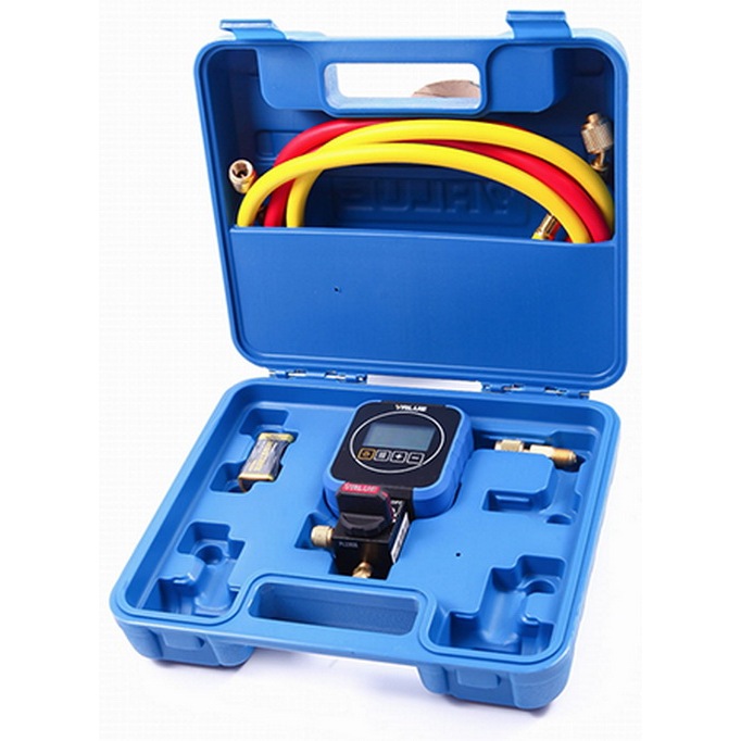 VALUE เกจ์เดี่ยวดิจิตอล ซีรี่ย์ Navtek รุ่น VRM1-0101i พร้อมสายชาร์จน้ำยา 2 เส้น บรรจุในกล่องเครื่อง