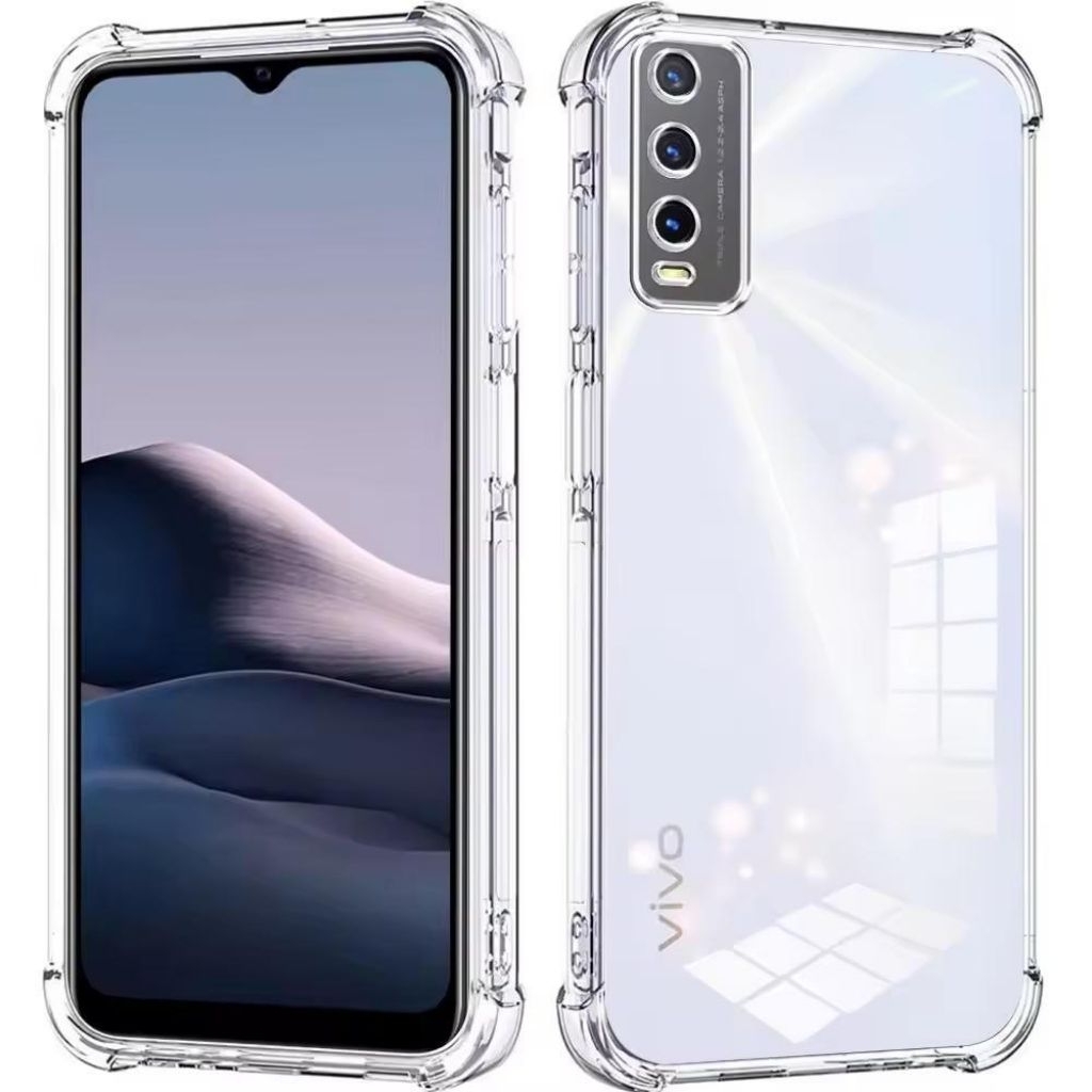 🔥เคสใส🔥ใช้สำหรับVivo Y12A Y12S Y20 Y20S Y20I Y11 Y12 Y15 Y17 Y95 Y91I Y91C Y30 Y50 Y31 Y51 Y19พร้อมส่ง กันกระแท Forวีโว่