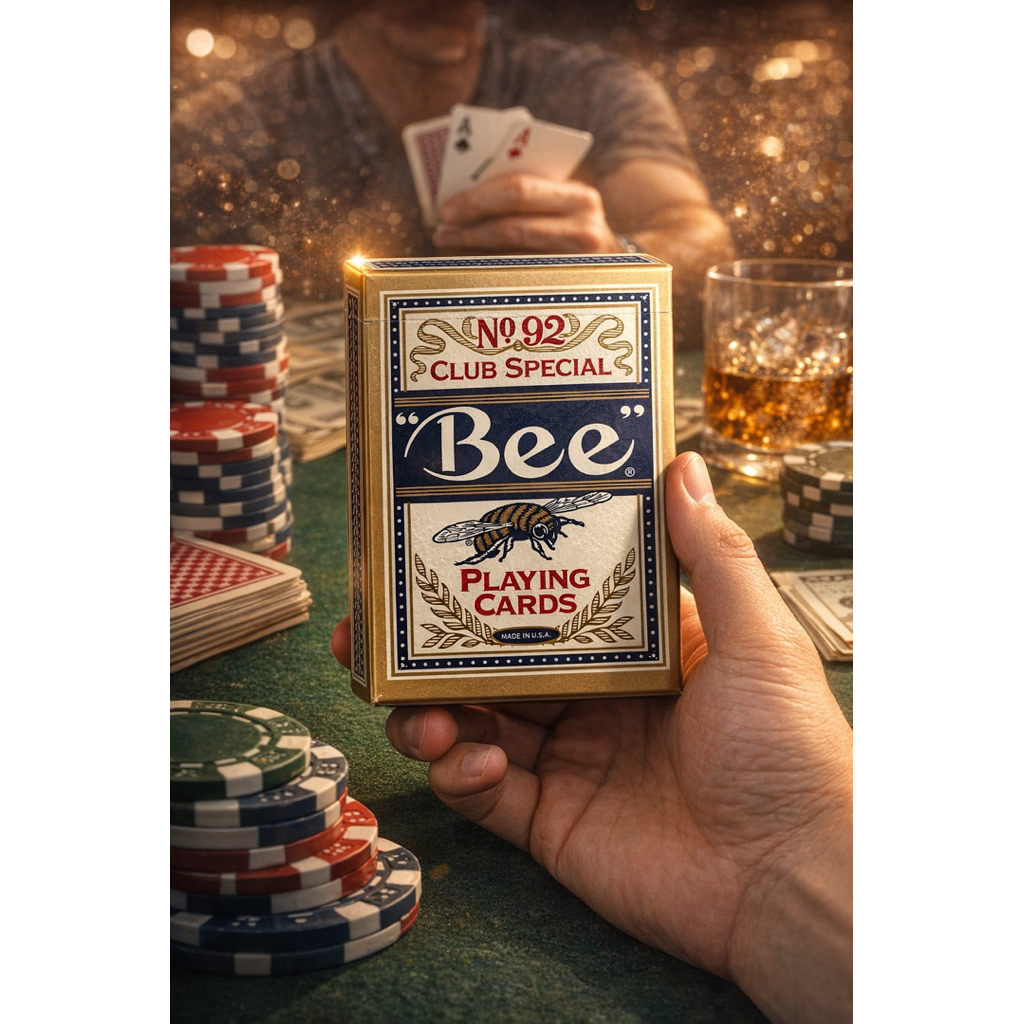 ไผ่ Bee Playing Cards No.92 Club Special