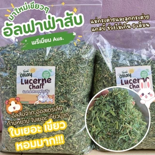 🔥NEW🔥หญ้าอัลฟาฟ่าสับ อัลฟาฟ่าพรีเมียม USA อัลฟาฟ่าคัดใบล้วน iHay