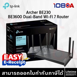 ส่งด่วน BE220 BE400 GE400 TP-LINK Archer BE3600 BE6500 Wi-Fi 7 เราเตอร์ไวไฟ DualBand Router EasyMesh
