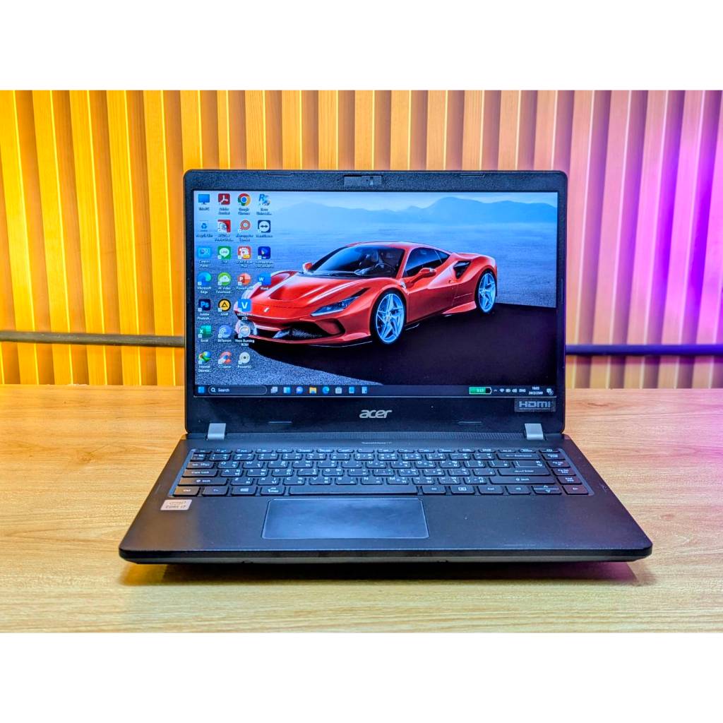 second hand notebook  โน้ตบุ๊คทำงานตัวแรง ราคาคุ้มมาก   Acer TravelMate P214 Series