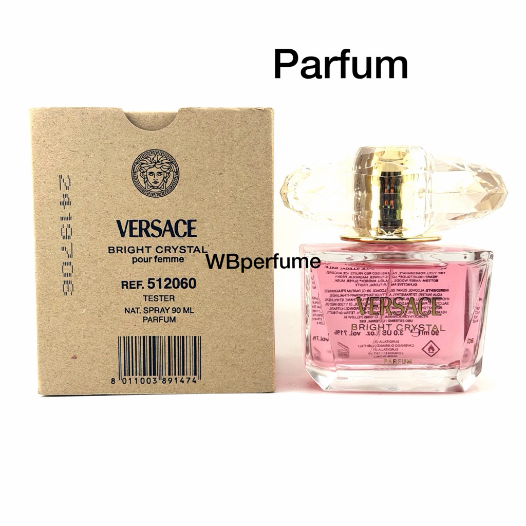 Parfum น้ำหอม Versace Bright Crystal Parfum 90ml เทสเตอร์