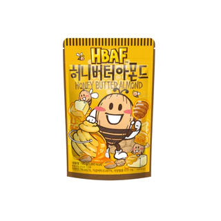 เอชบีเอเอฟ ฮันนี่ บัตเตอร์ อัลมอนด์ 190 กรัม / HBAF Honey Butter Almond 190g.