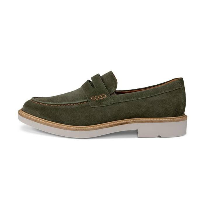 ECCO รองเท้าโลฟเฟอร์ผู้ชาย รุ่น METROPOLE LONDON สีเขียว