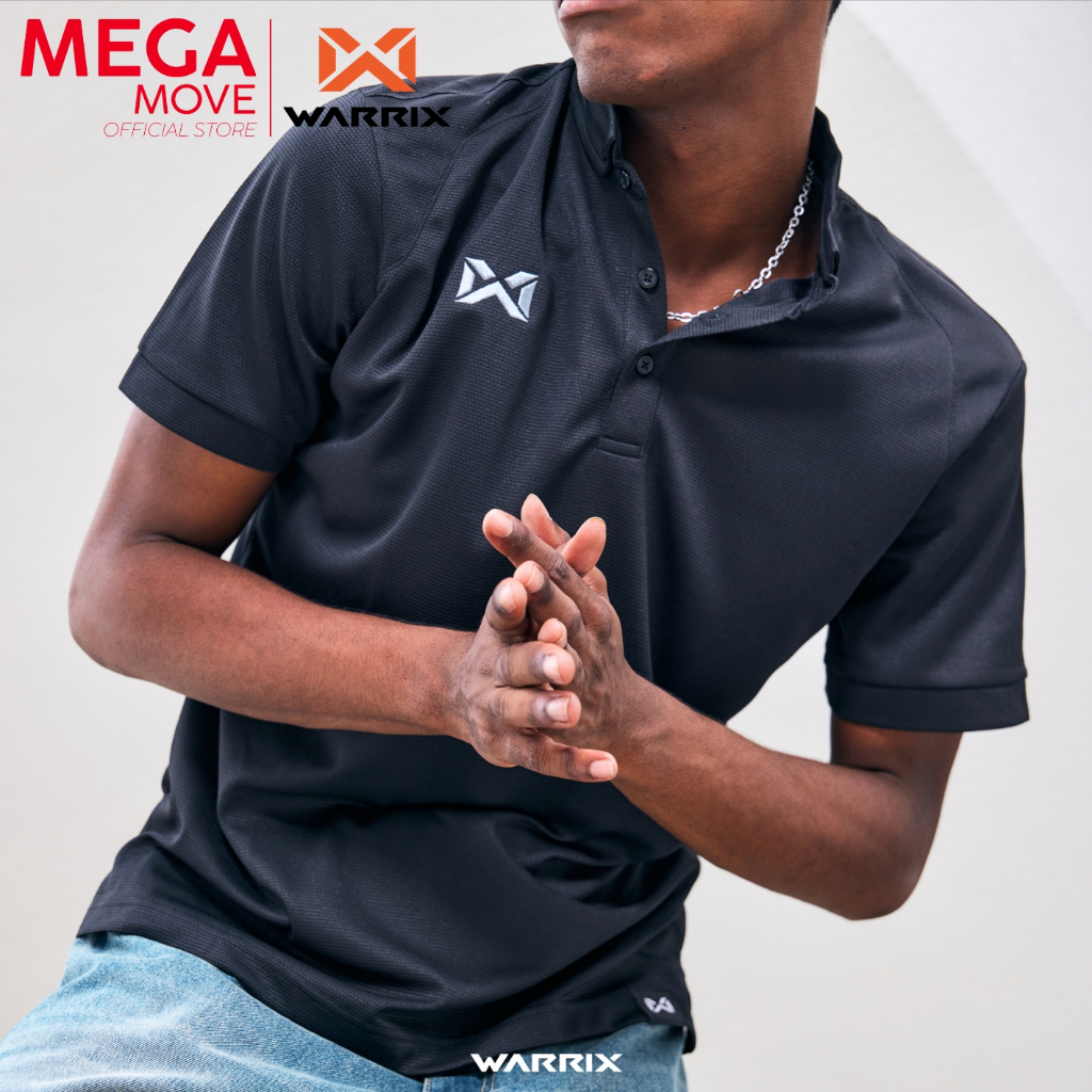 WARRIX โปโล CLASSIC POLO รหัส 3315N PLAN15 เหลือง ฟ้า ม่วง ขาว เทา ราคา ถูกที่สุด ดีลบีเคเค แกลเลอรีภาพที่ 5