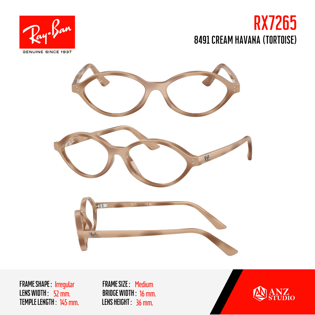 Ray-Ban إطار نظارة طبية RX7265 — صورة 5