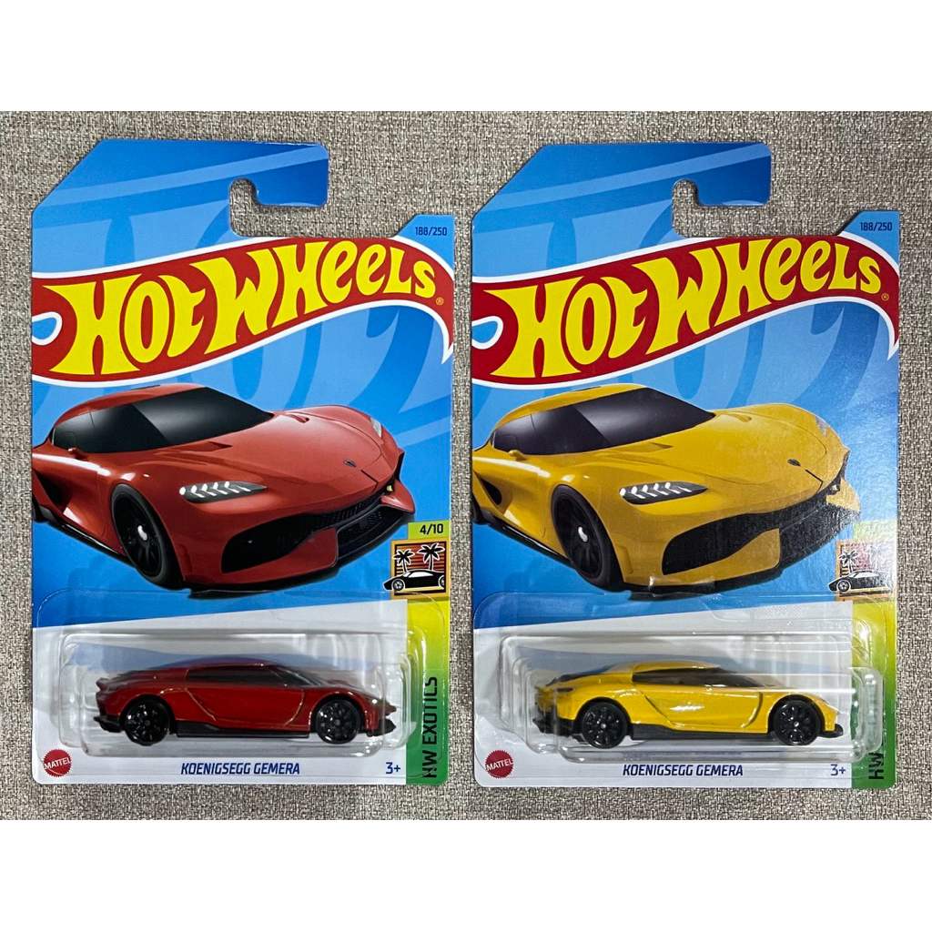 รถเหล็ก Hot Wheels Koenisegg Gemera