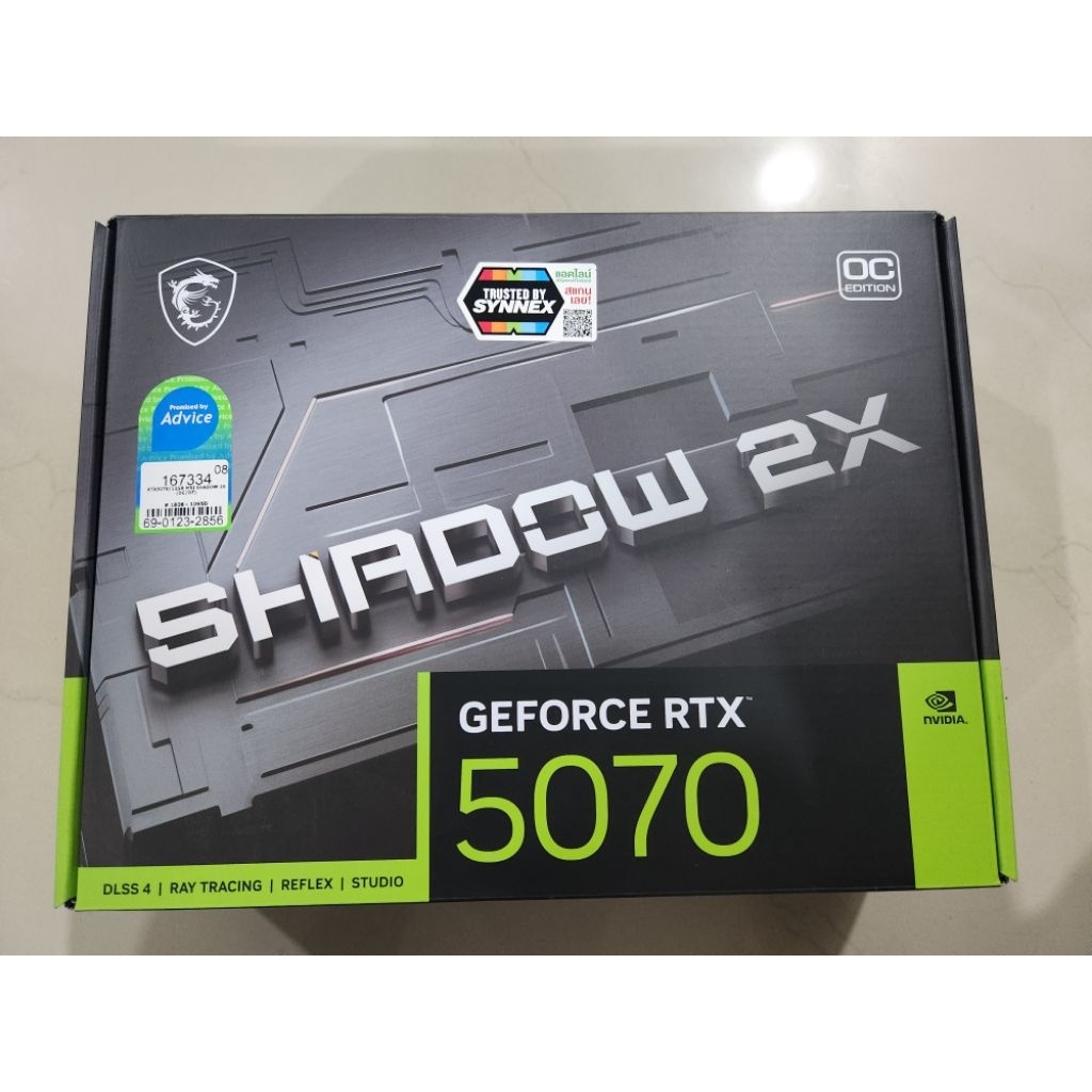 MSI RTX5070 Shadow 12Gb มีประกัน
