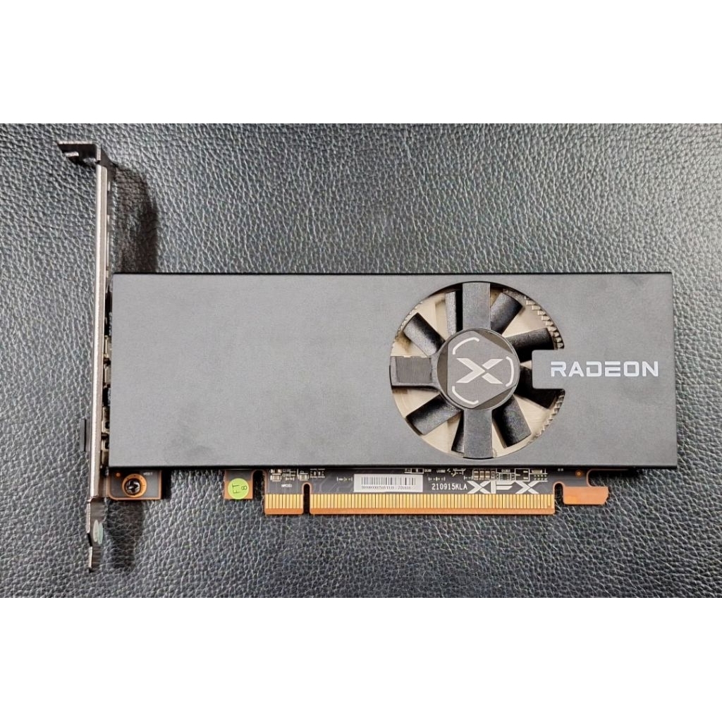 การ์ดจอมือ✌️XFX SPEEDSTER SWFT105 RADEON RX 6400 Gaming Graphics Card 4GB GDDR6 low profile สภาพดี