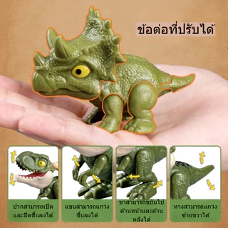 พร้อมส่ง ไดโนเสาร์งับนิ้ว โมเดลไดโนเสาร์จูราสสิก ไดโนเสาร์กัดนิ้ว ของเล่นไดโนเสาร์ ข้อต่อที่ปรับได้