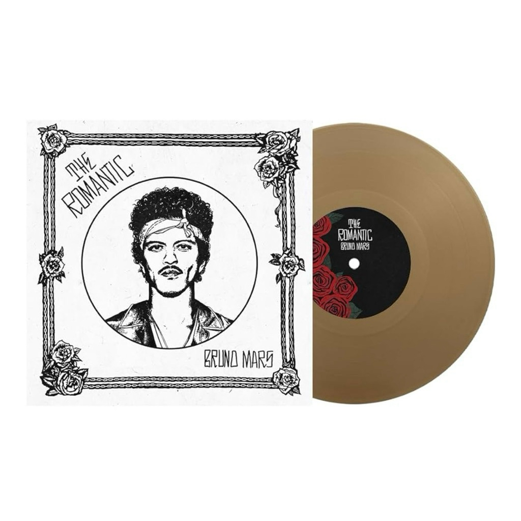 (พร้อมส่ง🔥) แผ่นเสียง Bruno Mars The Romantic ,Colour Vinyl, LP, Album , มือหนึ่ง ซีล