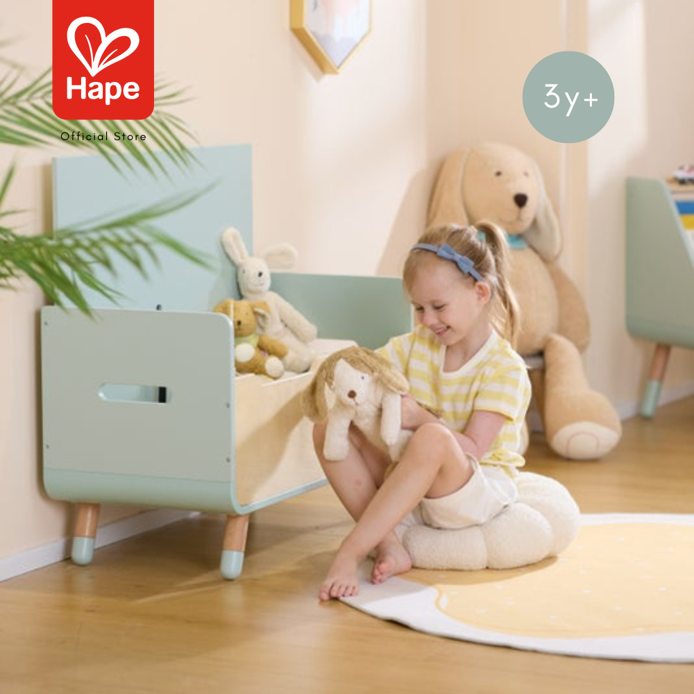 Hape - STORAGE BENCH        สตูลนั่งเก็บของได้        3Y+ รูปที่ 3