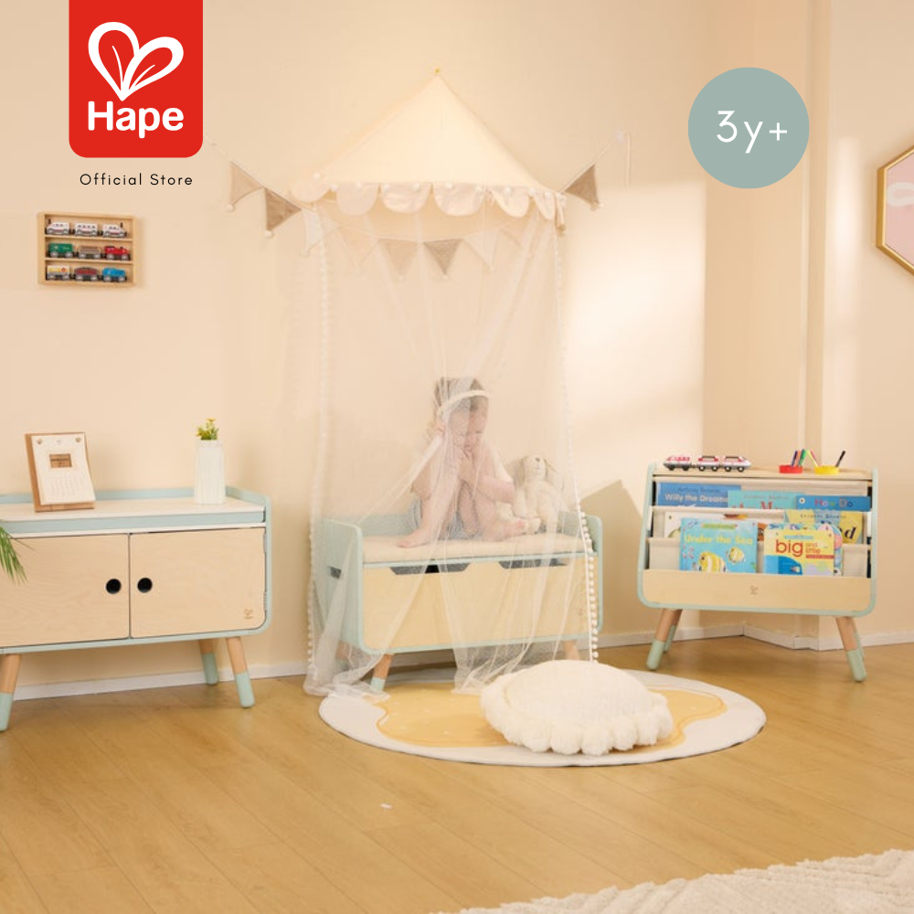 Hape - STORAGE BENCH        สตูลนั่งเก็บของได้        3Y+ รูปที่ 5
