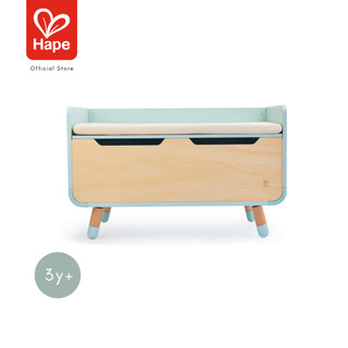 Hape - STORAGE BENCH        สตูลนั่งเก็บของได้        3Y+