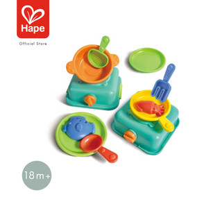 Hape - Sandy Chef Beach Cooking Set Mainan Pasir Masak-masakan 18M+ gambar 1