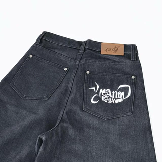 Jort Raw Denim Black Night กางเกงยีนส์ ทรงจอร์จ 4 ส่วน ผ้าดิบ
