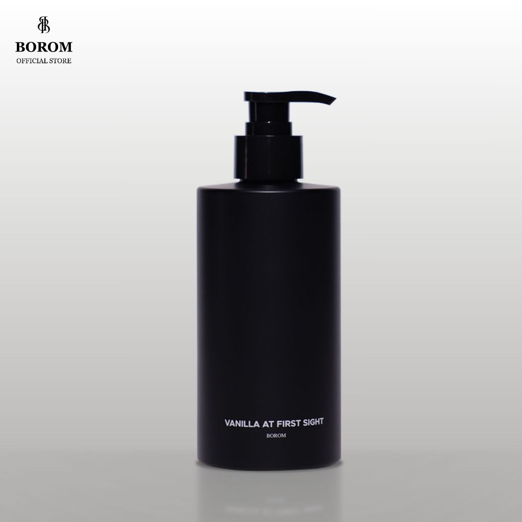 [No Box] BOROM SHOWER GEL VANILLA AT FIRST SIGHT SIZE 300 ml เจลอาบน้ำ กลิ่น วานิลลา แอท เฟิร์ส ไซส์