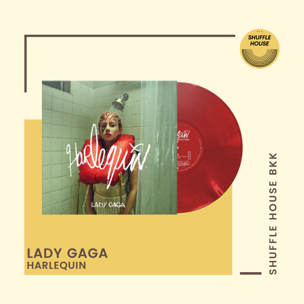 (พร้อมส่ง_ส่งด่วนได้) Lady Gaga Harlequin opaque red Vinyl แผ่นเสียง/แผ่นไวนิล/แผ่นใหม่ซีล
