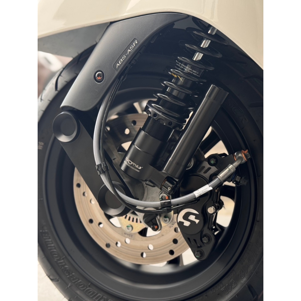 ปั้มเบรคหน้า SIP SERIES PORDOI 4 Pistons ตรงรุ่น Vespa GTS (เฉพาะรุ่นก่อนปี 2023 โฉมใหม่) / GTV