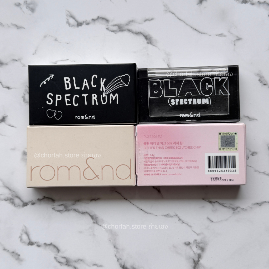 🔥 Rom&nd Better Than Cheek 4g บลัชออนสีผลไม้