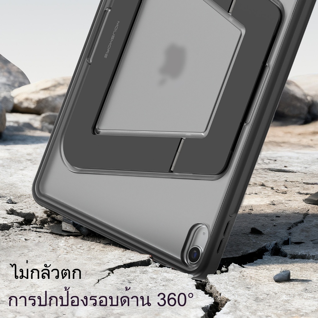เคสไอเเพด เคสขาตั้ง iPad gen11 gen10 air4 air5 Air6 air11 M2 M3 gen789 Pro11 air3 10.5เคสกระจกอะคริลิค กันงอ ไม่มีฝาครอบ ราคา ถูกที่สุด ดีลบีเคเค แกลเลอรีภาพที่ 6