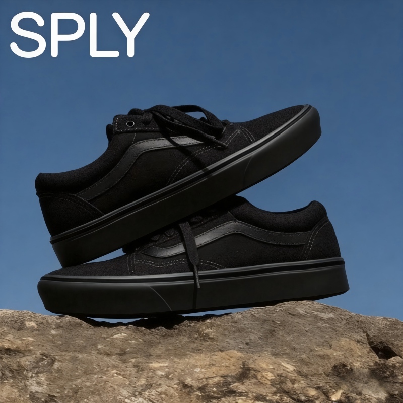 Old Skool (Classic) - Black รองเท้ากีฬาชาย รองเท้าใบผ้า ขนาด36-45 ใส่ได้ทั้งชายและหญิง รองเท้าลำลอง