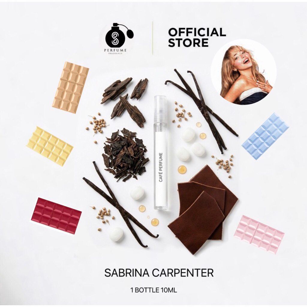 [5กลิ่น] น้ำหอมกลิ่นซาบริน่า Sweettooth Cafe Perfume - SABRINA 10ml