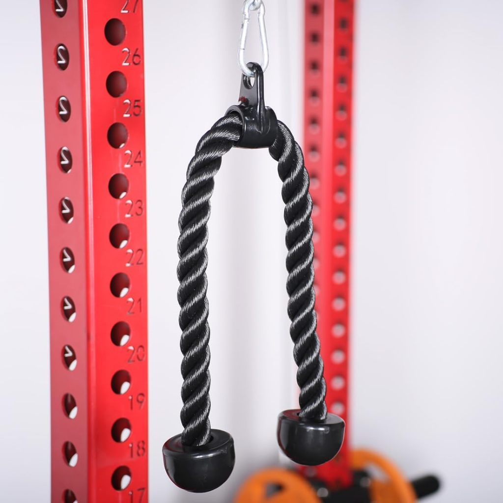 เชือกบริหารกล้ามเนื้อ อุปกรณ์ออกกำลังกาย Tricep Rope เพิ่มกำลังแขน ราคา ถูกที่สุด ดีลบีเคเค แกลเลอรีภาพที่ 8