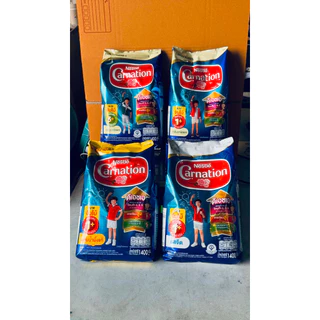 คาร์เนชัน 1+ สมาร์ทโก ผลิตภัณฑ์นมผง สูตร 3 สำหรับเด็กอายุ 1 ปีขึ้นไป exp.01/05/2027